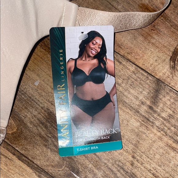 Vanity Fair Beauty Back for a smooth back, t-shirt bra 40B, NWT - Picture 2 of 7